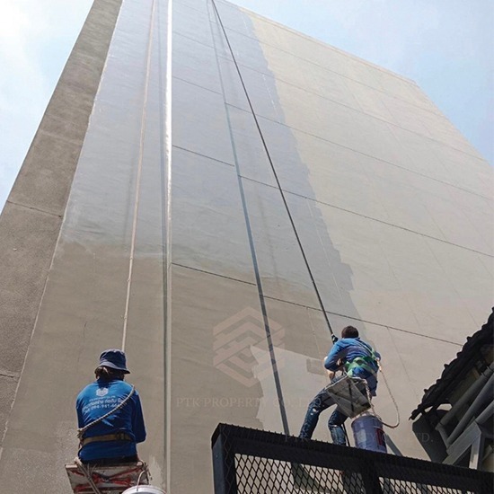 บริษัทรับทาสีอาคารสูงและโรงงาน - รับเหมาโรยตัวทาสีอาคารสูง
